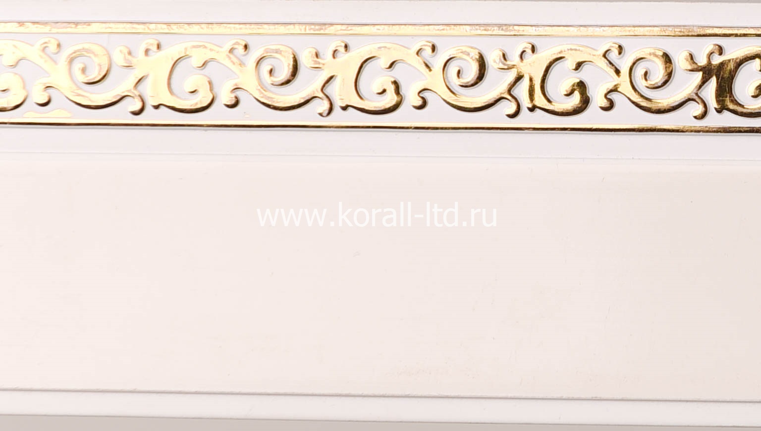 018 Бленда белый глянец Флора