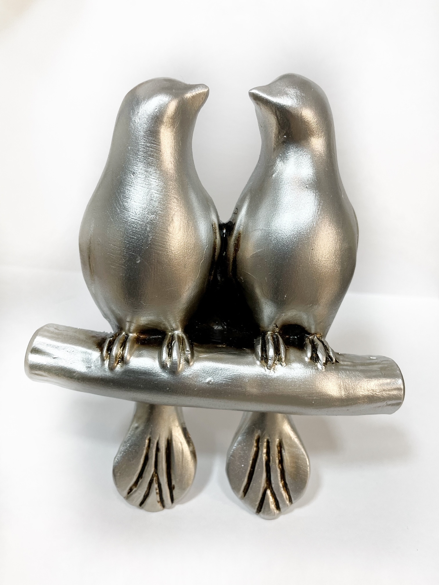 Держатель для штор "Птички" Silver